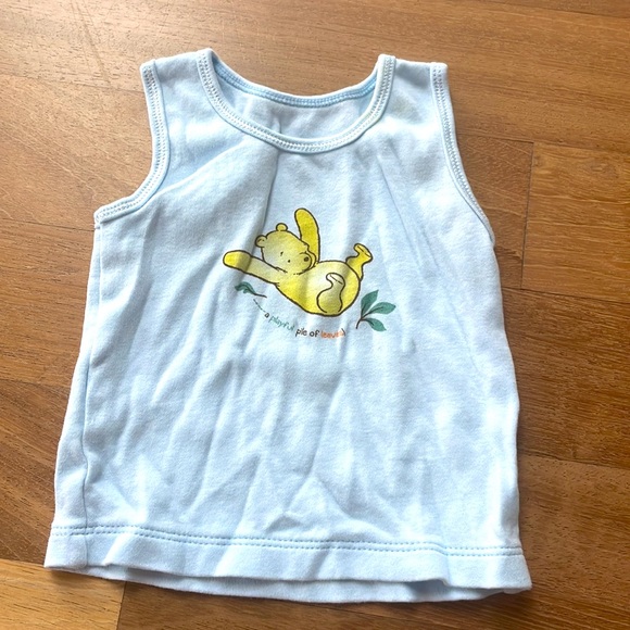 Winner the Pooh costume, sleeper onesie and tank top bundle - Picture 9 of 13